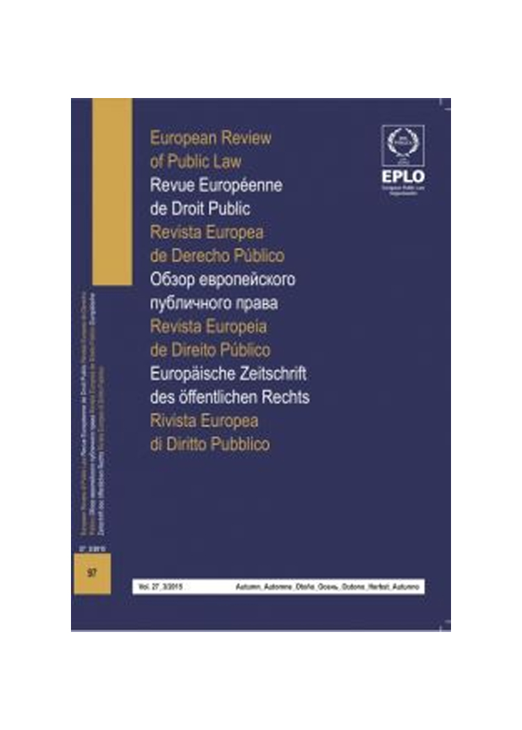 European Review of Public Law
